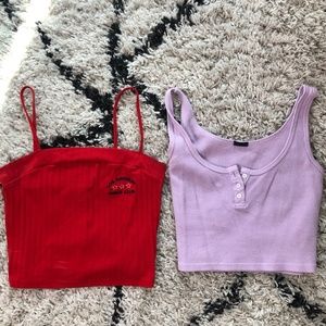 cute cropped tank top !